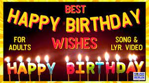 The melody of happy birthday to you comes from the song good morning to all, which has been. Happy Birthday Song For Adults New Good Wishes Happy Birthday Song 2021 Birthday Wishes Whatsapp Youtube