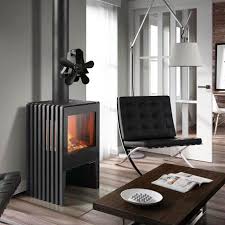 Burner Fireplace Silent Ecofan