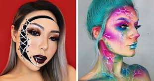 62 artistic halloween makeup ideas for