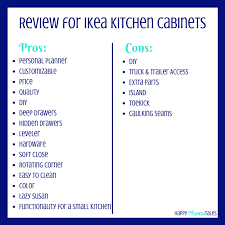 Say you're redoing your kitchen and you don't have lottery winnings to give you an unlimited budget. Review Of Ikea Kitchen Cabinets Happy Mama Tales