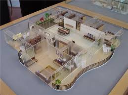 Interior House Plan 3d Model