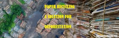 paper recycling a solution for