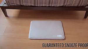 there s a smart floor mat alarm clock