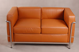 Le Corbusier Lc2 2 Seat Sofa Replica Le