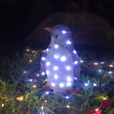 sdjma light up penguin christmas decor