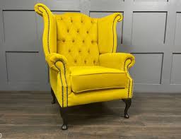 Deep Oned Queen Anne Wing Chair