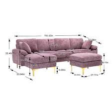 u shaped corner sectional sofa