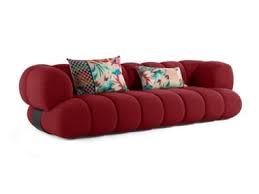 3 seater fabric sofa by roche bobois