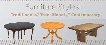 transitional style furniture