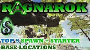 Ark survival ragnarok crystal locationsare you new to ark survival? Ragnarok Top 5 Spawn And Starter Base Locations Ark Survival Evolved 2017 Youtube