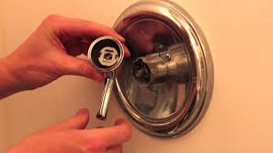 Cartridges can become broken overtime caused by everyday wear and tear or a defective cartridge can cause low water pressure and leaks. Replace Upgrade Your Shower And Bath Handle Youtube