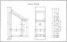 Wren House Plans Build A Bird House