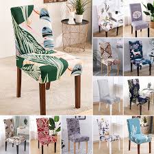 Goory 1 4 6pcs Dining Chair Seat Covers