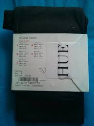 Hue Espresso Opaque Tights Leggings Size Os One Size