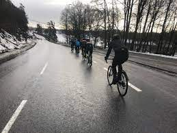 rimby new bike day in sweden winter