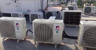 ac outdoor unit balcony or roof