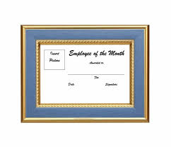 30 Printable Employee Of The Month Certificates Template