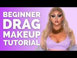 drag queen makeup tutorial for