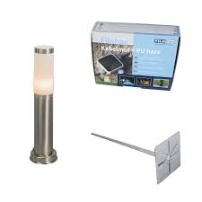 outdoor lamp post steel 45 cm ip44