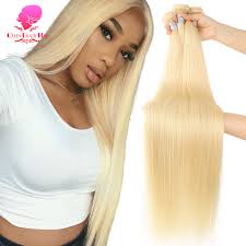 The blonde hair doesn't suit every other person. Queen Beauty 1 3 4 613 Blonde Hair Extensions Brazilian Hair Weave Bundles Straight Remy Human Hair 26 28 30 32 34 36 38 40 Inch Hair 613 Hair Free Shippinghair Bundles Aliexpress