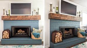 Diy Rustic Fireplace Mantel The Cure