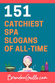 por spa slogans and catchy lines