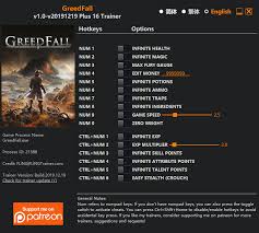 No recent searches performed in resident evil 0 hd remaster trainers. Greedfall Trainer Fling Trainer Pc Game Cheats And Mods