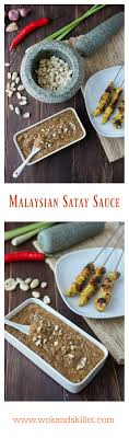 msian satay sauce wok skillet