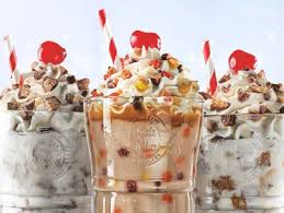 If desired, drizzle some chocolate syrup or caramel sauce down the sides of the chilled glasses. Cravable Candy Topped Shakes Reese S Outrageous Milkshake