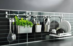 Ikea grundtal 18612 stainless steel hanging rack or shelf. Ikea Kitchen Rack Home And Aplliances