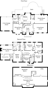 Colonial Floor Plans