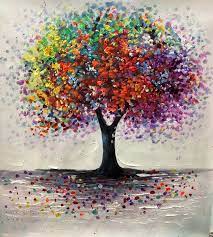 tree painting kuldeep fine art