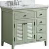 A bathroom vanity is the perfect example of a small bathroom update with a big impact. 1