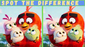 The Angry Birds 2 Spot The Difference | Bet You Can't Find The Difference |  Only Genius Can Find Differences: quiz