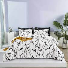 Marble Bedding Comforter Sets Queen Gr