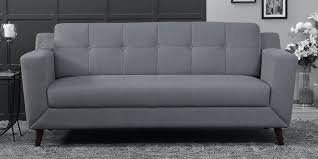 amanda fabric 3 seater sofa in