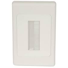 Brush Cable Entry Wall Plate Jaycar