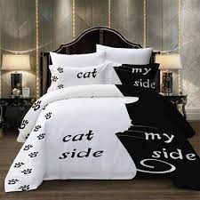 3d Cat My Side Duvet Cover Bedding