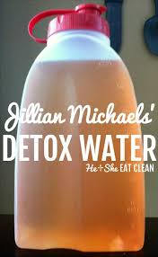 jillian michaels detox water