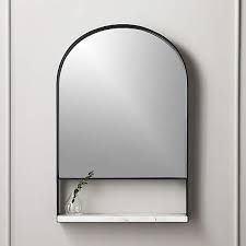 Hugh Wall Mirror With Marble Shelf 24
