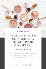 your makeup business in slow season