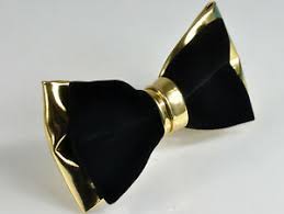Maybe you would like to learn more about one of these? Men Adult Pretied Black Velvet Gold Shining Faux Leather Bow Tie Bowtie Wedding Ebay
