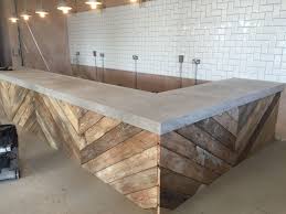 In this video i will show you how to make a curved concrete countertop using rapid set mortar mix complete with an undermount sink and a cool design. Concrete Bar Top