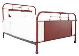 Jolene Vintage Red Queen Bed Ivan Smith