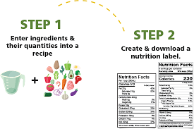 nutrition fact label generator software