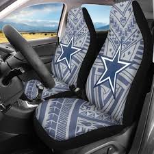Football Tribal Car Seat Covers Set Of