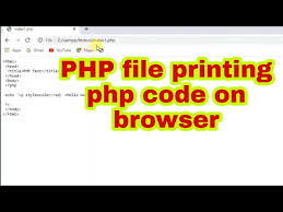 how to run php file on localhost xp