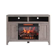 Electric Fireplace Grey 2408fm