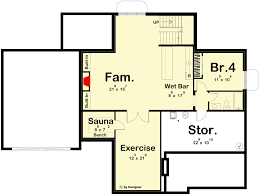Transitional House Plan With Stucco