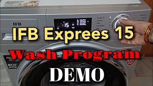 ifb washing machine express wash demo